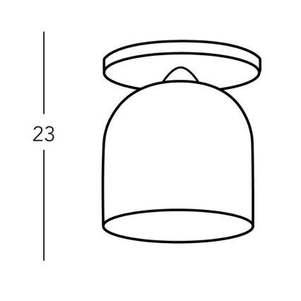 Kolarz A1352.11.G - Přisazený lustr NONNA 1xE27/60W/230V dub/bílá/zelená