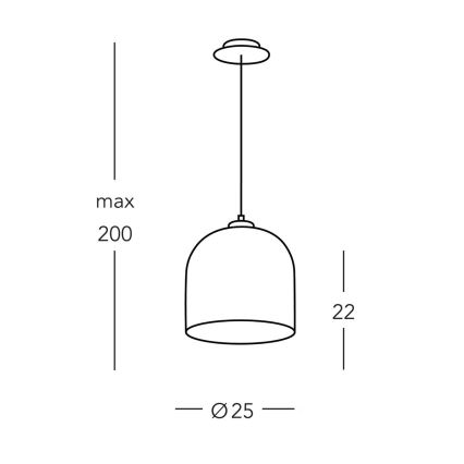 Kolarz A1352.31.Au - Lustr na lanku NONNA 1xE27/60W/230V dub/bílá/zlatá