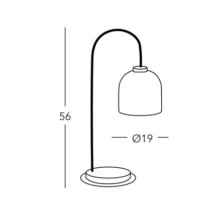 Kolarz A1352.71.G - Stolní lampa NONNA 1xE27/60W/230V dub/bílá/zelená