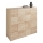 Komoda ARIA 121x111x43 cm dub sonoma