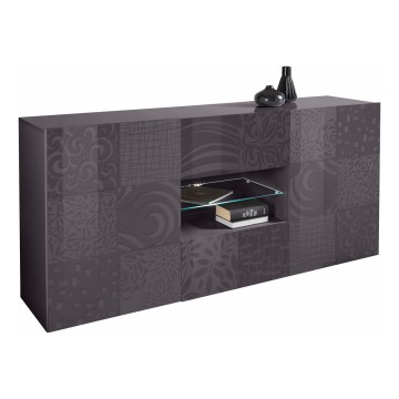 Komoda ARIA 181x84x43 cm antracit