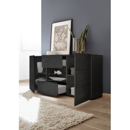 Komoda ARIA 181x84x43 cm antracit