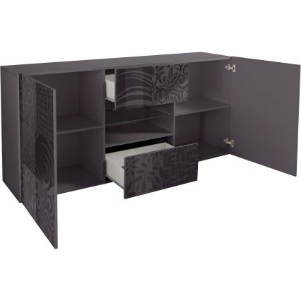 Komoda ARIA 181x84x43 cm antracit