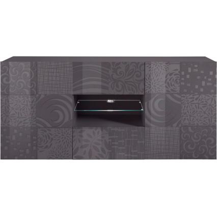 Komoda ARIA 181x84x43 cm antracit