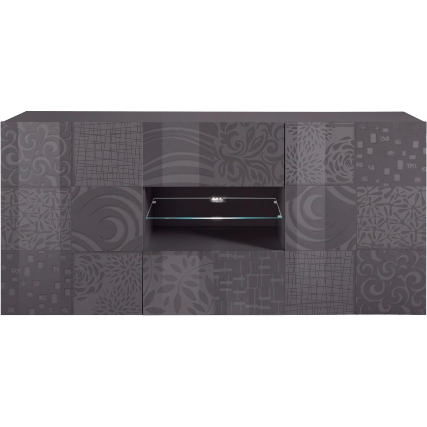 Komoda ARIA 181x84x43 cm antracit