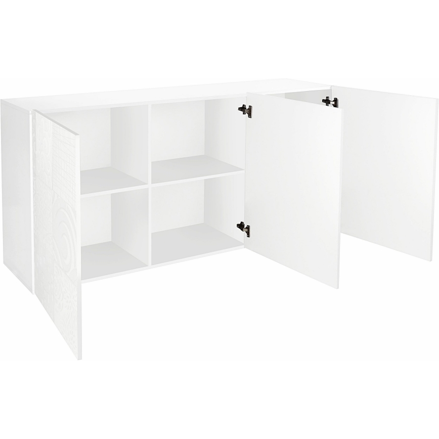 Komoda ARIA 181x84x43 cm bílá