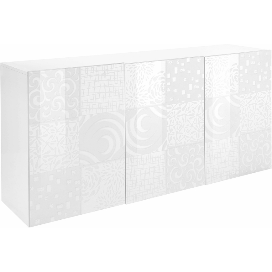 Komoda ARIA 181x84x43 cm bílá