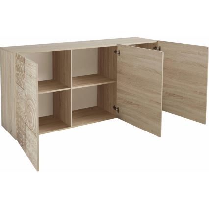 Komoda ARIA 181x84x43 cm dub sonoma
