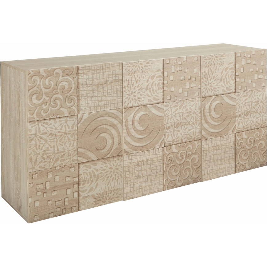 Komoda ARIA 181x84x43 cm dub sonoma