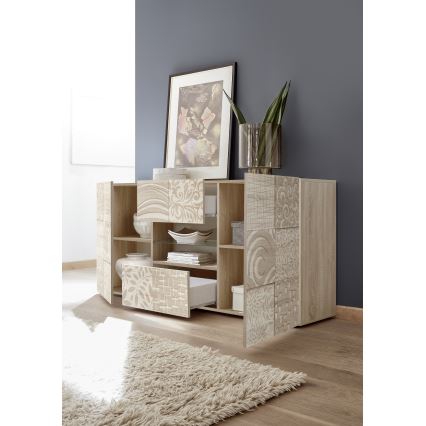 Komoda ARIA 181x84x43 cm dub sonoma