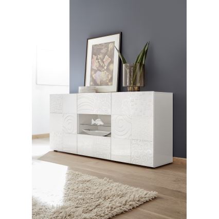 Komoda ARIA 181x84x43cm bílá