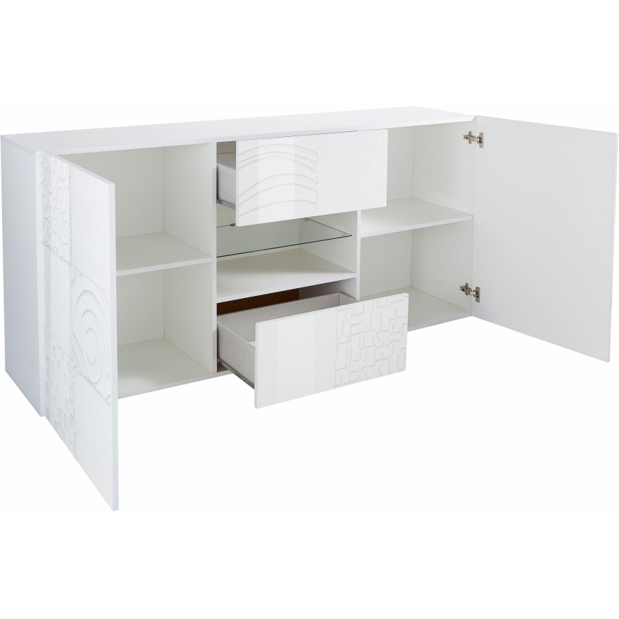 Komoda ARIA 181x84x43cm bílá