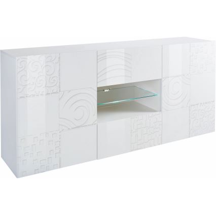 Komoda ARIA 181x84x43cm bílá