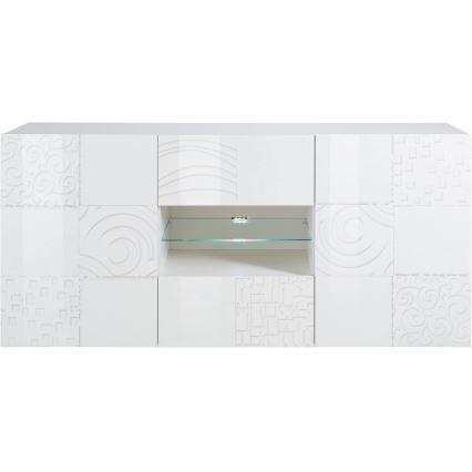 Komoda ARIA 181x84x43cm bílá