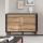Komoda DIAMOND 104x77x39 cm černá/dub evoke