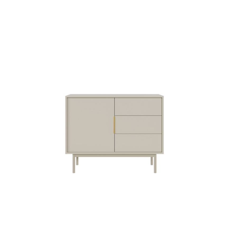 Komoda ELI 104x82x39 cm béžová