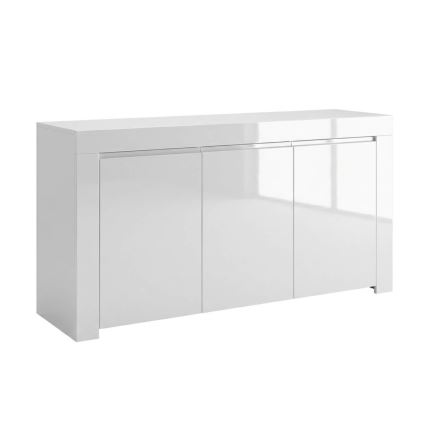 Komoda FINERA 160x82x50 cm bílá