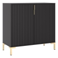 Komoda FLOP 88x86x40 cm černá