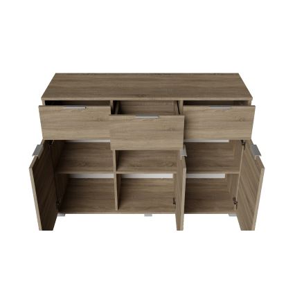 Komoda HOPE 120x78x35 cm dub sonoma