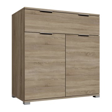 Komoda HOPE 80x78x35 cm dub sonoma