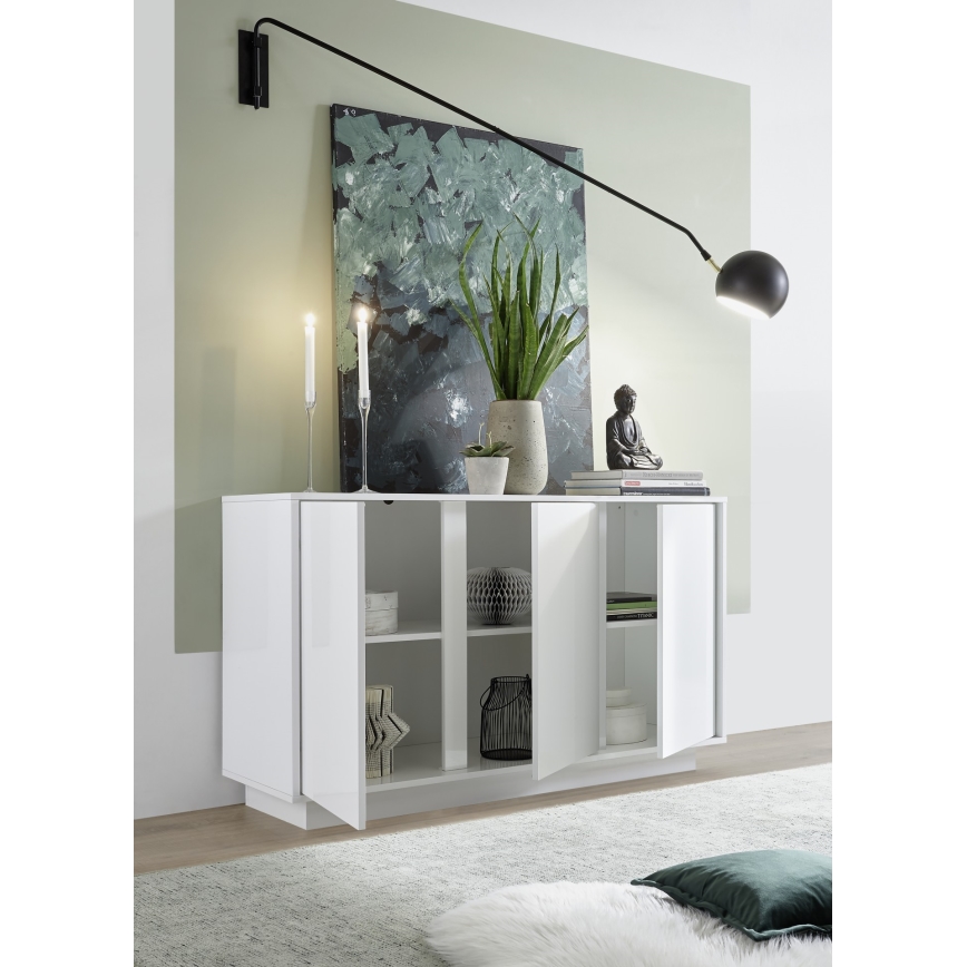 Komoda IDEA 138x79x43 cm bílá