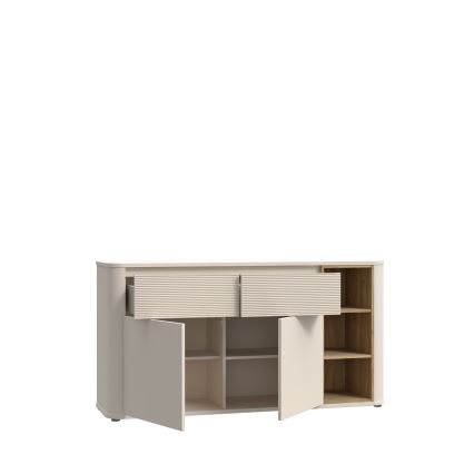 Komoda INAR béžová/dub