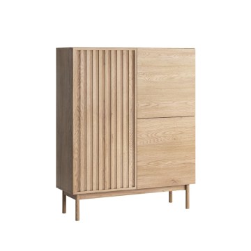 Komoda KIOTO 106x130x37 cm dub cremona