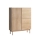 Komoda KIOTO 106x130x37 cm dub cremona