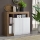 Komoda LENOR 108x93x42 cm bílá/dub