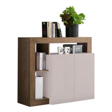 Komoda LENOR 108x93x42 cm kašmír/dub
