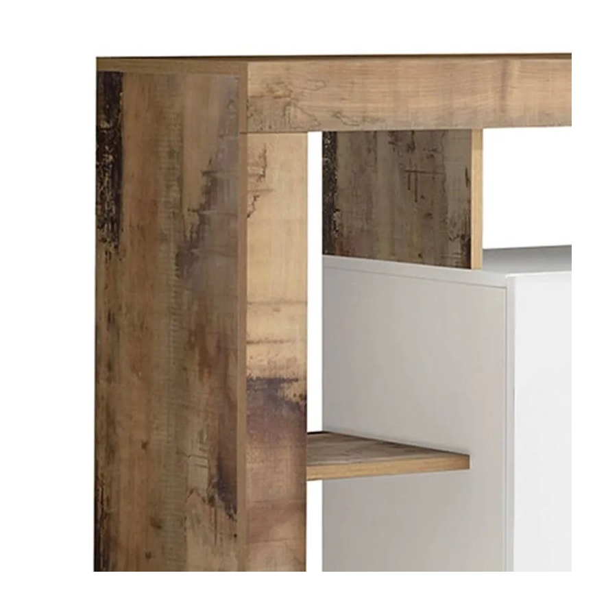 Komoda LENOR bílá/javor