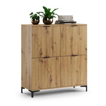 Komoda LORA 100x110x40 cm dub artisan