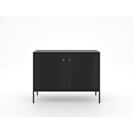 Komoda LUE 105x79x39 cm černá
