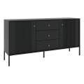 Komoda LUE 155x51x39 cm černá