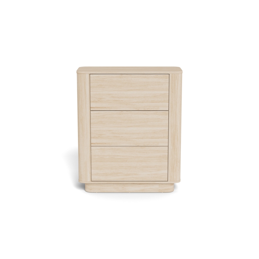 Komoda MADERA 90x107 cm bílý dub