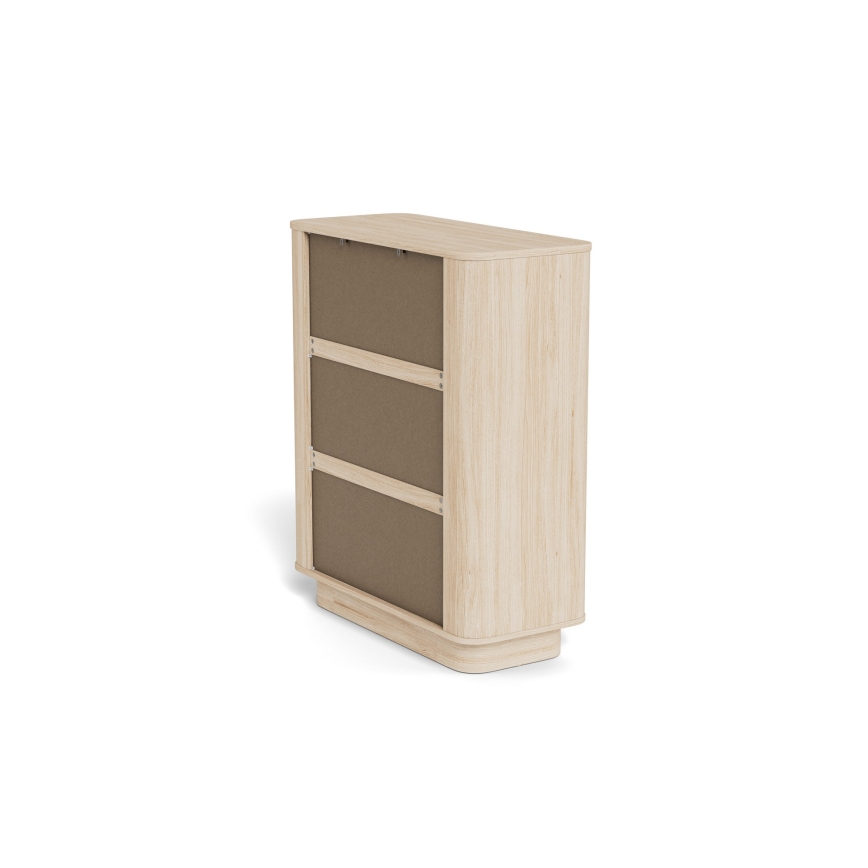 Komoda MADERA 90x107 cm bílý dub