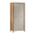 Komoda MENTA 90x200x53 cm dub wotan/šedá