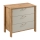 Komoda MENTA 90x81x47 cm dub wotan/šedá