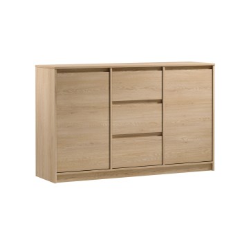 Komoda MIYABI 138x86x40 cm dub cremona