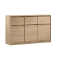 Komoda MIYABI 138x86x40 cm dub cremona