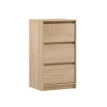 Komoda MIYABI 47x86x40 cm dub cremona