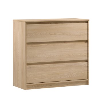 Komoda MIYABI 92x86x40 cm dub cremona