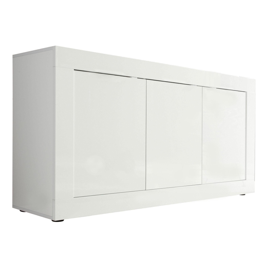 Komoda NERILA 160x86x43 cm bílá