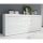 Komoda NERILA 210x86x43 cm bílá