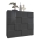 Komoda SERIAN 121x111x43 cm antracit