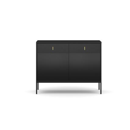 Komoda SUE 104x83x39 cm černá
