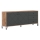 Komoda SULA 183x75x40 cm dub craft/černá