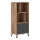 Komoda SULA 64x135x40 cm dub craft/černá