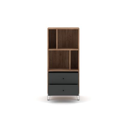 Komoda SULA 64x135x40 cm dub craft/černá