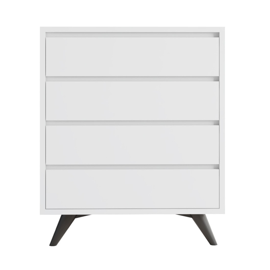 Komoda SUVERA 86x70 cm bílá